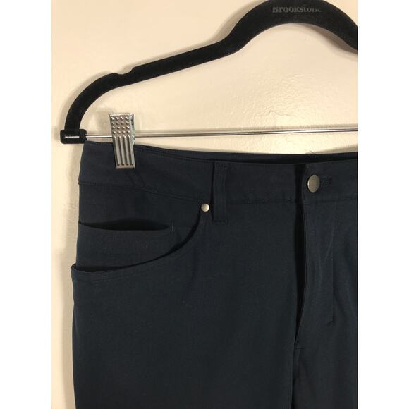 Lululemon Men's Navy Blue Pants Slim Fit Warpstreme Everyday Capsule Versatile - Picture 3 of 9